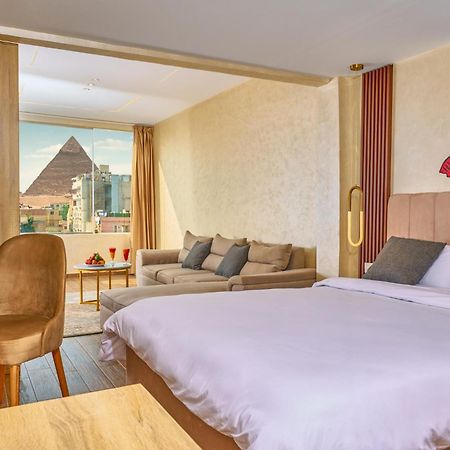 Cleopatra Tower Pyramid View Hotel Kafrat al Jabal ภายนอก รูปภาพ